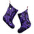 Hawaii Polynesian Turtle Hibiscus Christmas Stocking - Purple - AH - Polynesian Pride