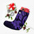 Hawaii Polynesian Turtle Hibiscus Christmas Stocking - Purple - AH - Polynesian Pride