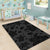 Hawaii Polynesian Turtle Palm And Sea Pebbles Gray Area Rug - AH - Polynesian Pride