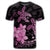 Hawaii Polynesian Turtle Plumeria T Shirt Pog Style Pink - Polynesian Pride