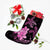 Hawaii Polynesian Turtle Plumeria Christmas Stocking - Pog Style Pink - AH - Polynesian Pride