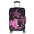 Hawaii Polynesian Turtle Plumeria Luggage Covers - Pog Style Pink - AH Black - Polynesian Pride