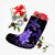 Hawaii Polynesian Turtle Plumeria Christmas Stocking - Pog Style Purple - AH - Polynesian Pride