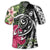 Hawaii Polynesian Turtle Tropical Hibiscus Plumeria Polo Shirt - Polynesian Pride