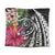 Hawaii Polynesian Turtle Tropical Hibiscus Plumeria Tapestry - AH Wall Tapestry Black - Polynesian Pride