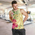Hawaii Polynesian Turtle Tropical Hibiscus Plumeria Tank Top - Beige - AH - Polynesian Pride