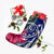 Hawaii Polynesian Turtle Tropical Hibiscus Plumeria Christmas Stocking - Blue - AH - Polynesian Pride