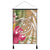 Hawaii Polynesian Turtle Tropical Hibiscus Plumeria Hanging Poster - Gold - AH Hanging Poster Cotton And Linen - Polynesian Pride