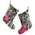 Hawaii Polynesian Turtle Tropical Hibiscus Plumeria Christmas Stocking - Gray - AH - Polynesian Pride