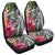 Hawaii Polynesian Turtle Tropical Hibiscus Plumeria Car Seat Covers - Gray - AH Universal Fit Black - Polynesian Pride