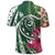 Hawaii Polynesian Turtle Tropical Hibiscus Plumeria Polo Shirt Green - Polynesian Pride