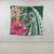 Hawaii Polynesian Turtle Tropical Hibiscus Plumeria Tapestry - Green - AH - Polynesian Pride