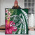 Hawaii Polynesian Turtle Tropical Hibiscus Plumeria Premium Quilts - Green - AH - Polynesian Pride