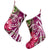 Hawaii Polynesian Turtle Tropical Hibiscus Plumeria Christmas Stocking - Pink - AH - Polynesian Pride