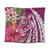 Hawaii Polynesian Turtle Tropical Hibiscus Plumeria Tapestry - Pink - AH Wall Tapestry Black - Polynesian Pride