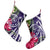 Hawaii Polynesian Turtle Tropical Hibiscus Plumeria Christmas Stocking - Purple - AH - Polynesian Pride