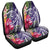 Hawaii Polynesian Turtle Tropical Hibiscus Plumeria Car Seat Covers - Purple - AH Universal Fit Black - Polynesian Pride