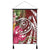 Hawaii Polynesian Turtle Tropical Hibiscus Plumeria Hanging Poster - Red - AH Hanging Poster Cotton And Linen - Polynesian Pride
