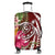 Hawaii Polynesian Turtle Tropical Hibiscus Plumeria Luggage Covers - Red - AH Black - Polynesian Pride