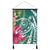 Hawaii Polynesian Turtle Tropical Hibiscus Plumeria Hanging Poster - Turquoise - AH Hanging Poster Cotton And Linen - Polynesian Pride