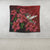 Hawaii Red Hibiscus Humming Bird Tapestry - AH - Polynesian Pride