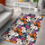 Hawaii Seamless Exotic Pattern With Tropical Leaves Flowers Area Rug - AH - Polynesian Pride