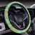 Hawaii Seamless Exotic Tiki Pattern Hawaii Universal Steering Wheel Cover with Elastic Edge - Polynesian Pride