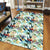 Hawaii Seamless Tropical Flower Plant And Leaf Area Rug - AH - Polynesian Pride