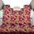Hawaii Seamless Tropical Flower Plant Pattern Background Back Seat Cover - Polynesian Pride