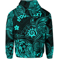 Custom Hawaii Shaka Polynesian Hoodie Unique Style Turquoise LT8 - Polynesian Pride