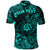 Custom Hawaii Shaka Polynesian Polo Shirt Unique Style Turquoise LT8 - Polynesian Pride