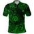 Custom Hawaii Shaka Polynesian Polo Shirt Unique Style Green LT8 - Polynesian Pride