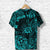 Custom Hawaii Shaka Polynesian T Shirt Unique Style Turquoise LT8 - Polynesian Pride