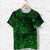 Hawaii Shaka Polynesian T Shirt Unique Style Green LT8 - Polynesian Pride