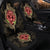 Hawaii Shark Hibiscus Gold Car Seat Covers - AH - Polynesian Pride