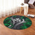 Hawaii Shark Polynesian Tropical Round Carpet - Gray - AH - Polynesian Pride