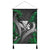 Hawaii Shark Polynesian Tropical Hanging Poster - Gray - AH Hanging Poster Cotton And Linen - Polynesian Pride