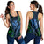 Hawaii Shark Polynesian Tropical Racerback Tank - Pastel - AH Black - Polynesian Pride