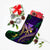 Hawaii Shark Polynesian Tropical Christmas Stocking - Purple - AH - Polynesian Pride