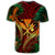 Hawaii Shark Polynesian Tropical T Shirt Red - Polynesian Pride