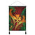 Hawaii Shark Polynesian Tropical Hanging Poster - Red - AH Hanging Poster Cotton And Linen - Polynesian Pride