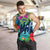 Hawaii Shark Tropical Color Tank Top - AH - Polynesian Pride