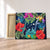 Hawaii Shark Tropical Color Canvas - AH Canvas Poly-cotton - Polynesian Pride