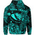 Custom Hawaii State Fish: Humuhumu Nukunuku Apuaa Polynesian Hoodie Unique Style Turquoise LT8 - Polynesian Pride