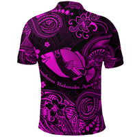 Hawaii State Fish: Humuhumu Nukunuku Apuaa Polynesian Polo Shirt Unique Style Pink LT8 - Polynesian Pride
