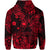 Custom Hawaii Surfing Polynesian Hoodie Unique Style Red LT8 - Polynesian Pride