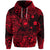 Custom Hawaii Surfing Polynesian Hoodie Unique Style Red LT8 - Polynesian Pride