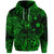 Hawaii Surfing Polynesian Zip Hoodie Unique Style Green LT8 - Polynesian Pride