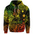 Hawaii Surfing Polynesian Zip Hoodie Unique Style Reggae LT8 - Polynesian Pride