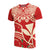 Hawaii T Shirt Polynesian Pattern Vintage Style Red Color Unisex Red - Polynesian Pride